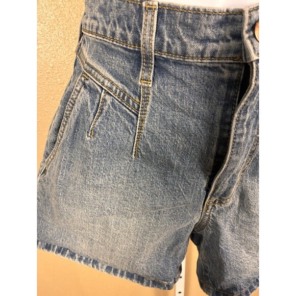 Women’s Free People Frayed Sweater Universal Threads Shorts Peach Floral Print - Picture 4 of 10